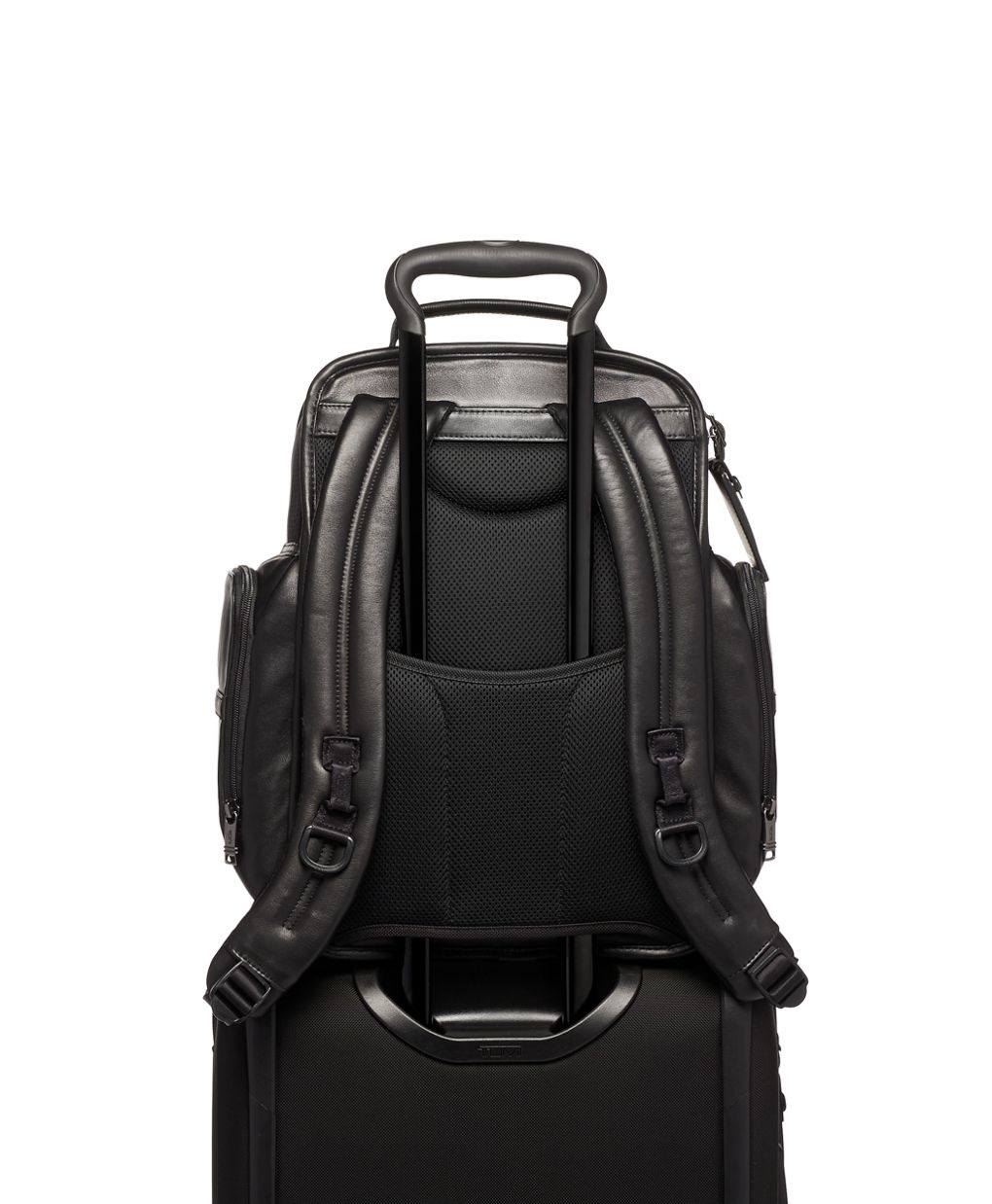 Tumi Alpha Brief Pack® Premium Leather Laptop Business Travel Backpack