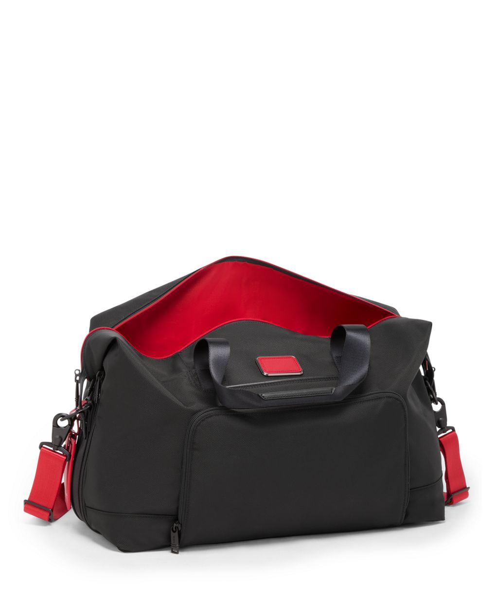 Tumi Alpha Double Expansion Travel Satchel in Black