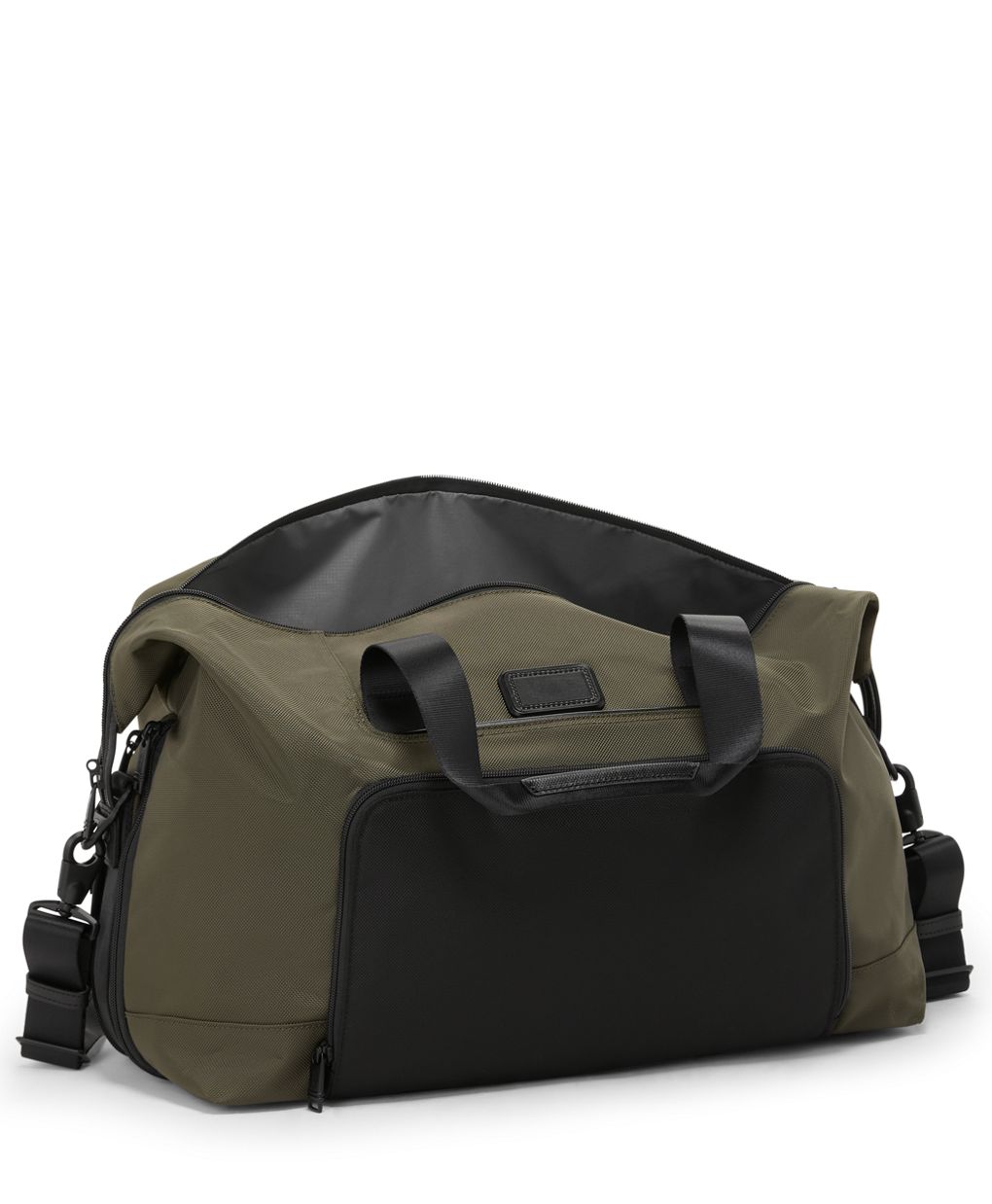 Tumi Alpha Double Expansion Travel Satchel in Olive Night