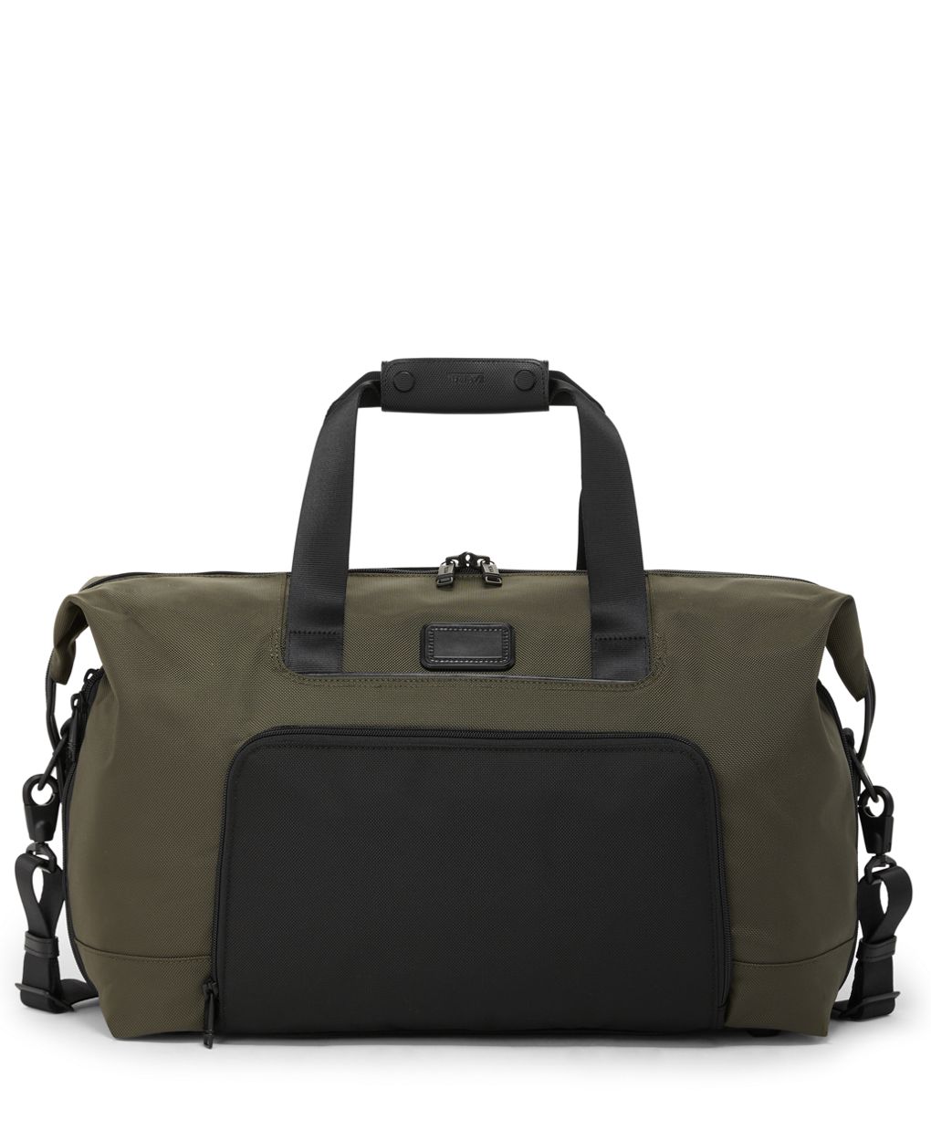 Tumi Alpha Double Expansion Travel Satchel in Olive Night