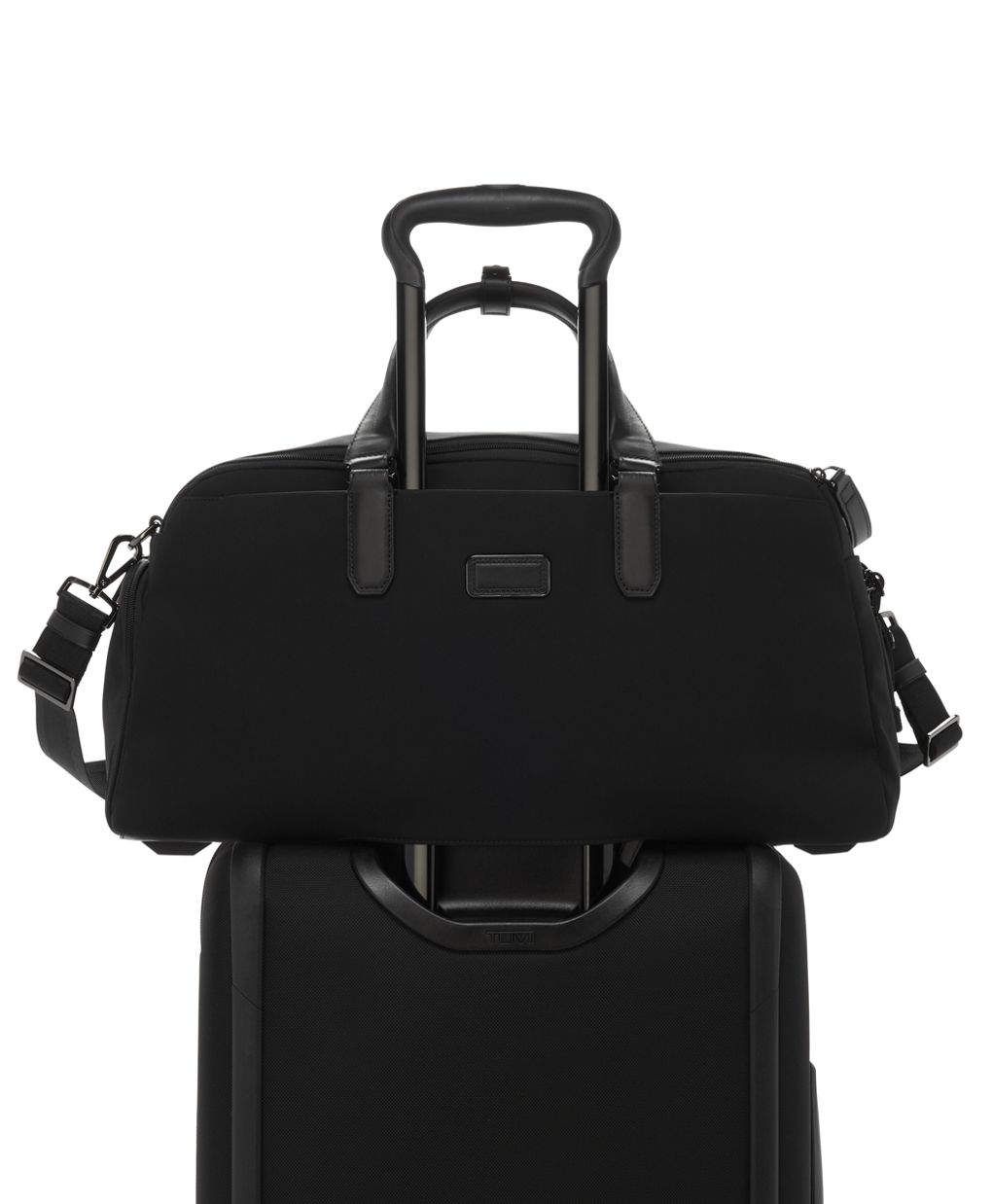 Tumi Harrison Port Weekend Duffel Black Minimalist Travel Bag