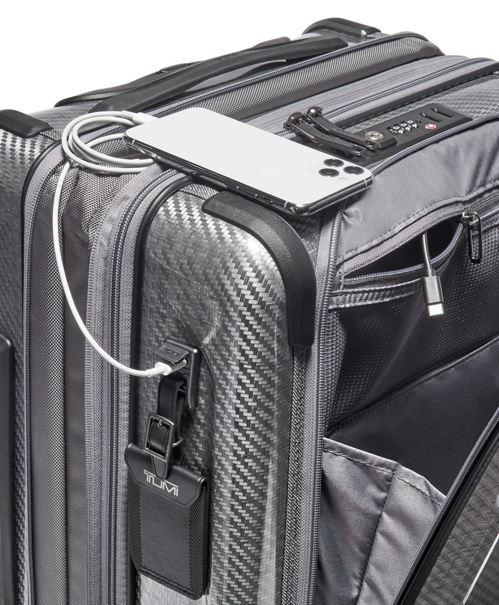 Continental Front Pocket Expandable 4 Wheeled Carry-On