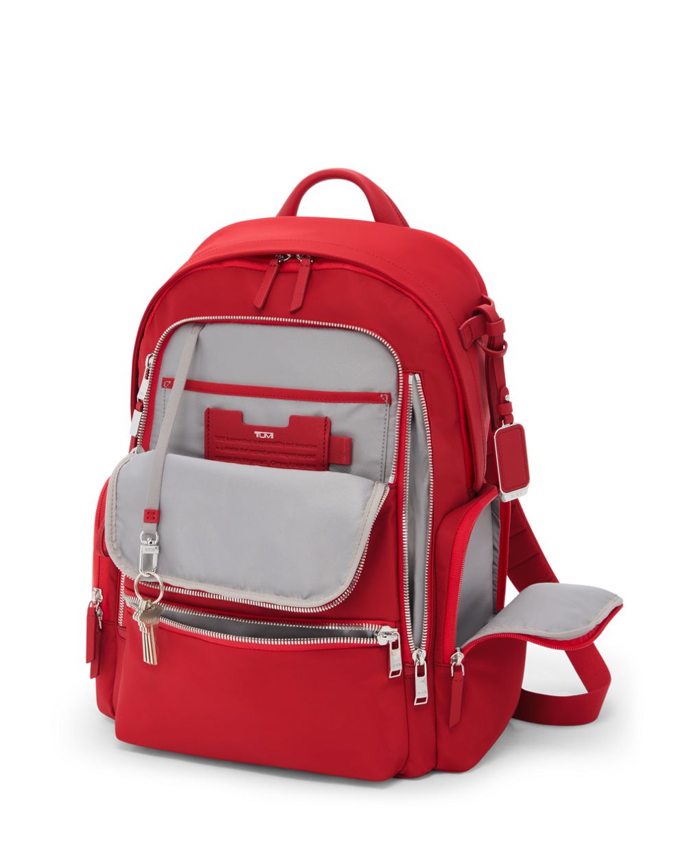 Tumi Voyageur Celina Backpack in Signature TUMI Red Pantone