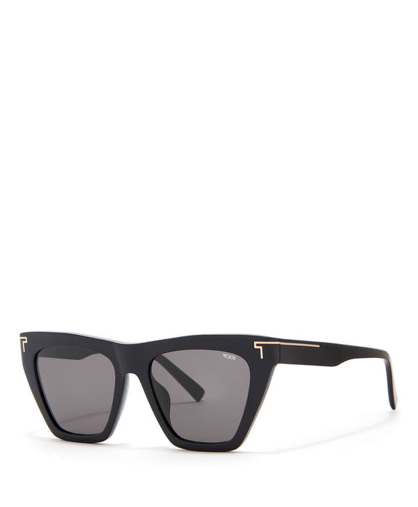 TUMI 507 Cat Eye Sunglasses 55mm: Chic Acetate Frame, 100% UV Protection