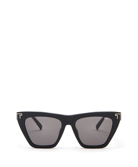 TUMI 507 Cat Eye Sunglasses 55mm: Chic Acetate Frame, 100% UV Protection