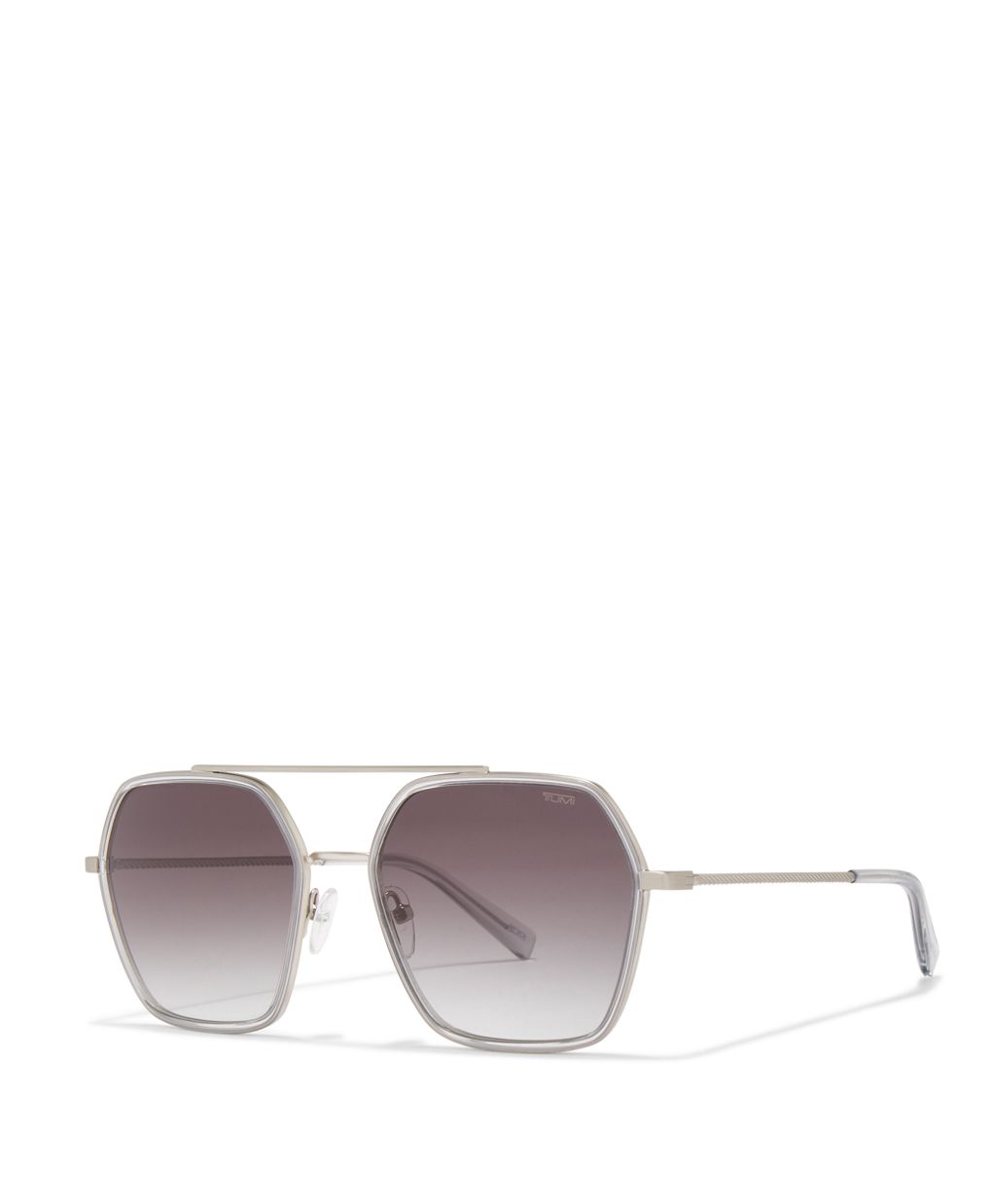 TUMI 510 Hexagon Double Bar Sunglasses 56mm