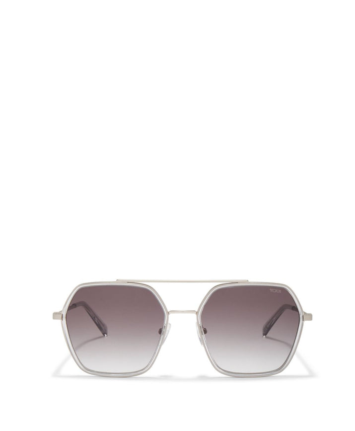 TUMI 510 Hexagon Double Bar Sunglasses 56mm