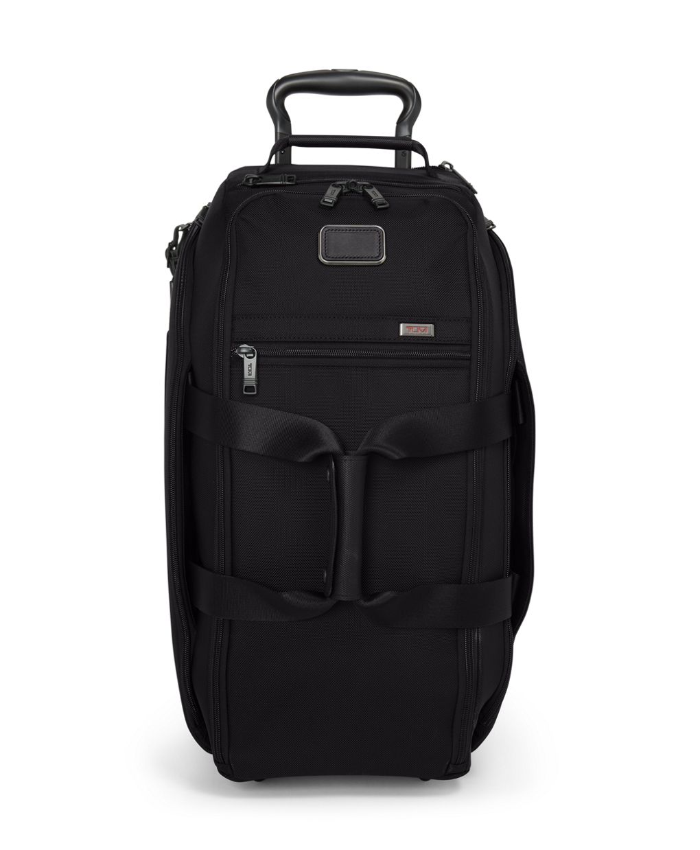 Tumi Alpha Golf 2 Wheeled Duffel Black Travel Luggage Bag