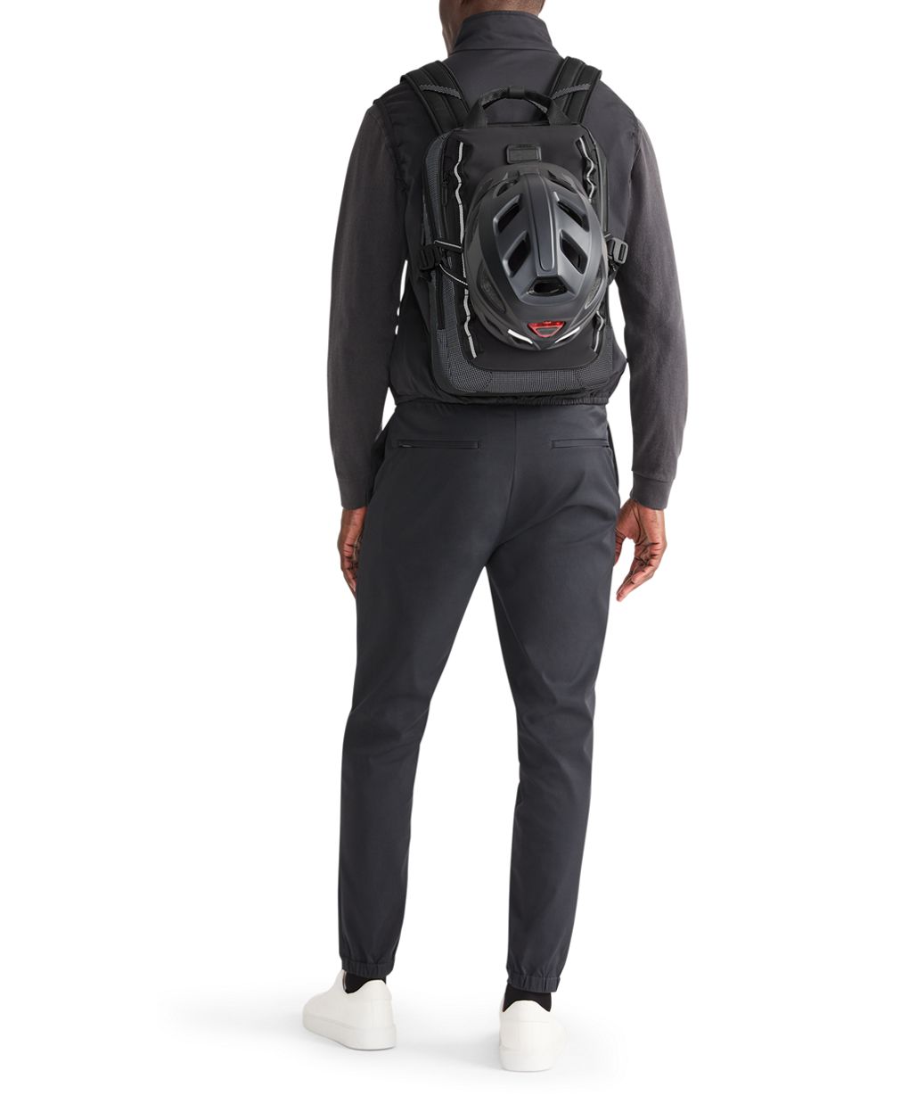 Tumi Alpha Bravo Tour Biking Backpack Reflective Commuter Laptop Bag