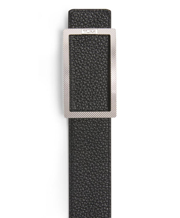 Pin Buckle Reversible Leather Belt 35mm