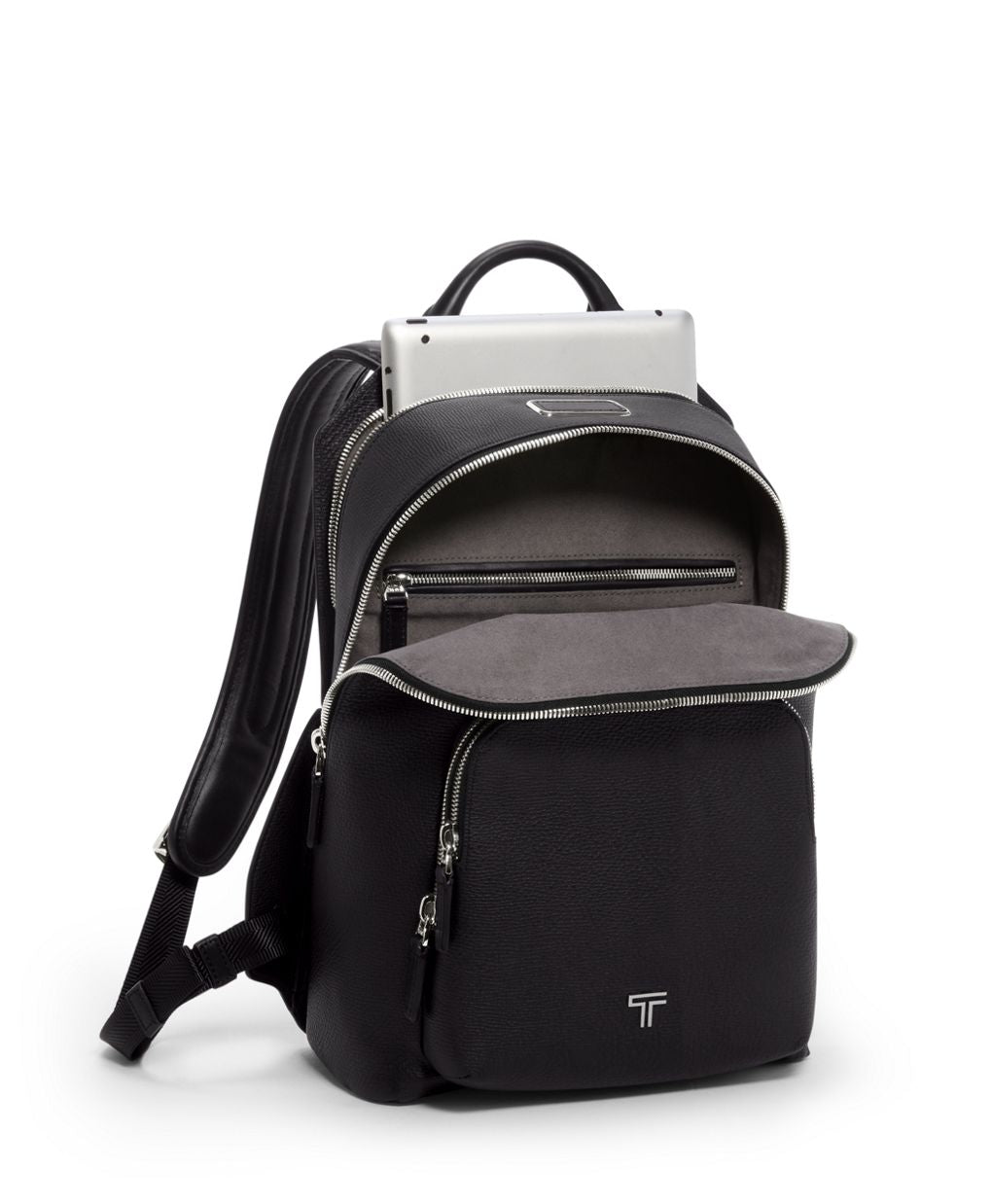 Tumi Turin Alzare Backpack Premium Italian Leather Contemporary Business Bag