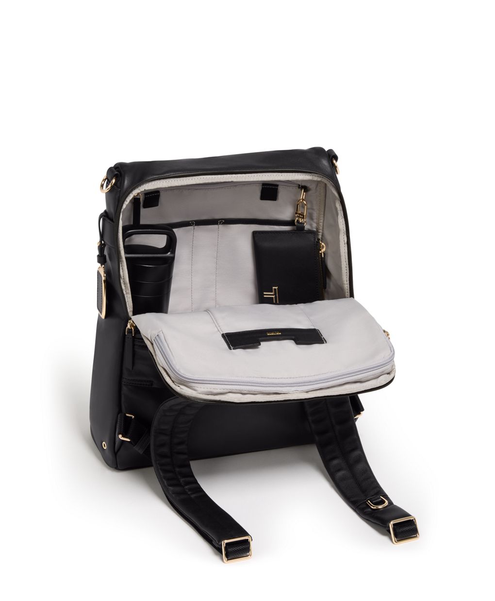 Leather Limerick Backpack Tote