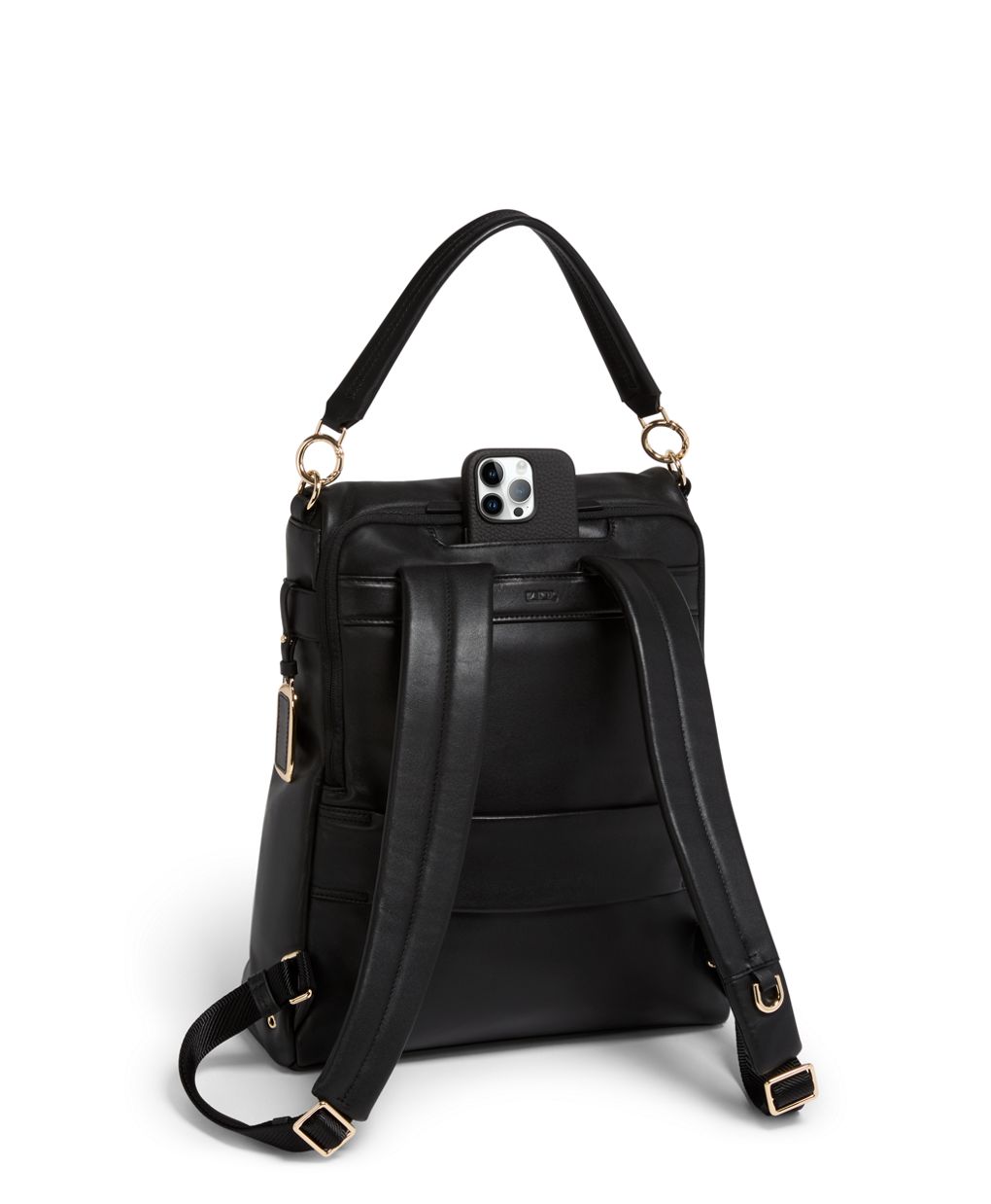 Leather Limerick Backpack Tote