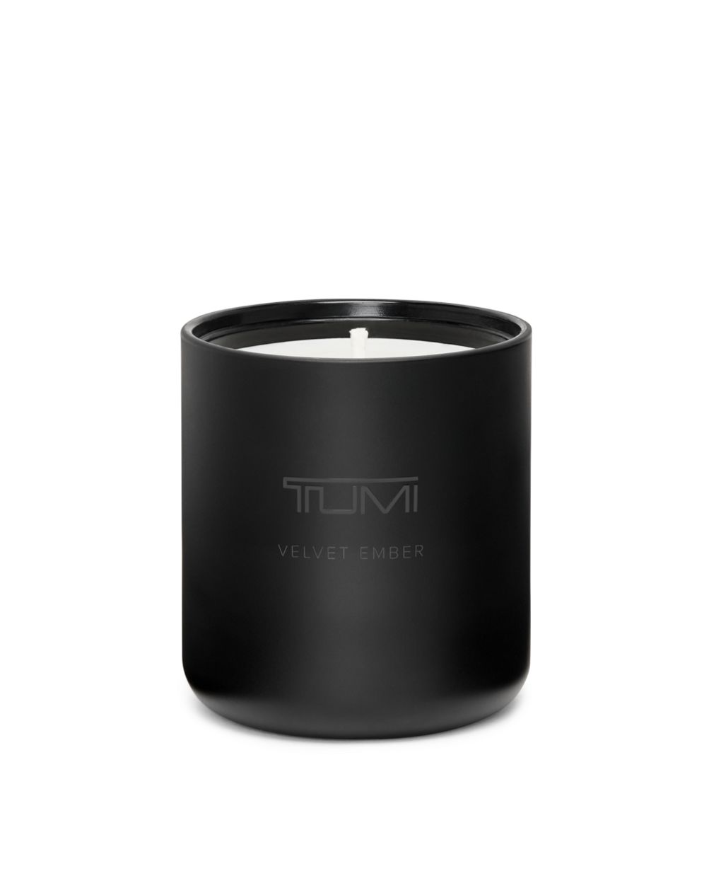 Tumi TUMI Fragrance Velvet Ember Classic Candle Matte Black