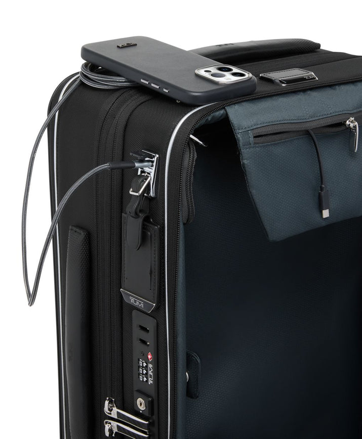 International Dual Access 4 Wheeled Carry-On