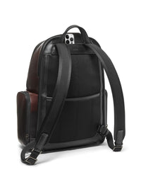 TUMI Harrison Hadden Leather Backpack for Laptops - Burnished Wine Ombre