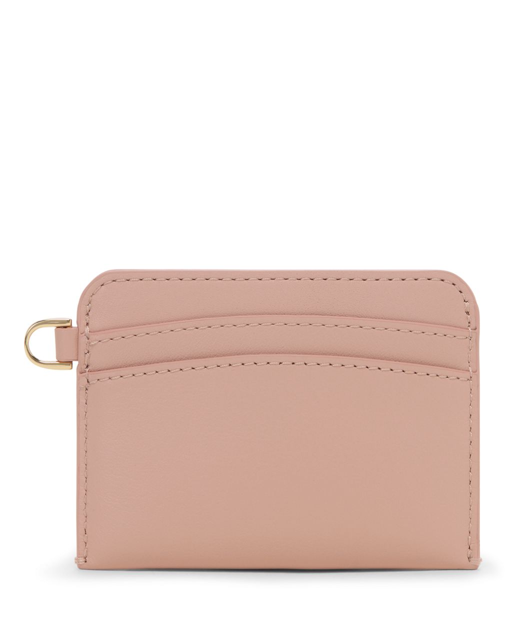 TUMI BELDEN SLG Premium Leather Card Case D-Ring, 4 Card Pockets