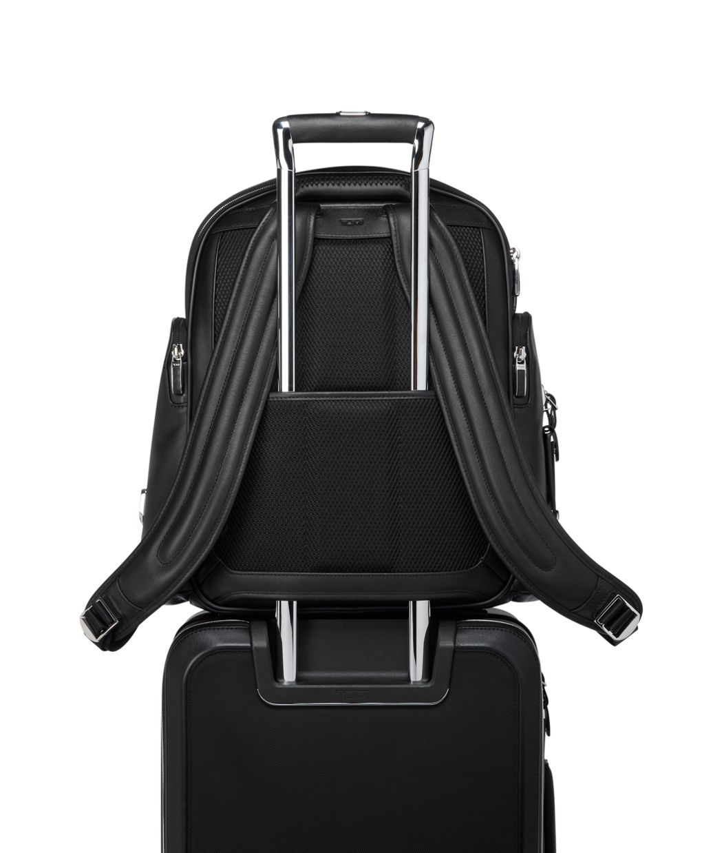 Tumi Arrivé Larson Medium Backpack Carbon Fiber Black Laptop Bag