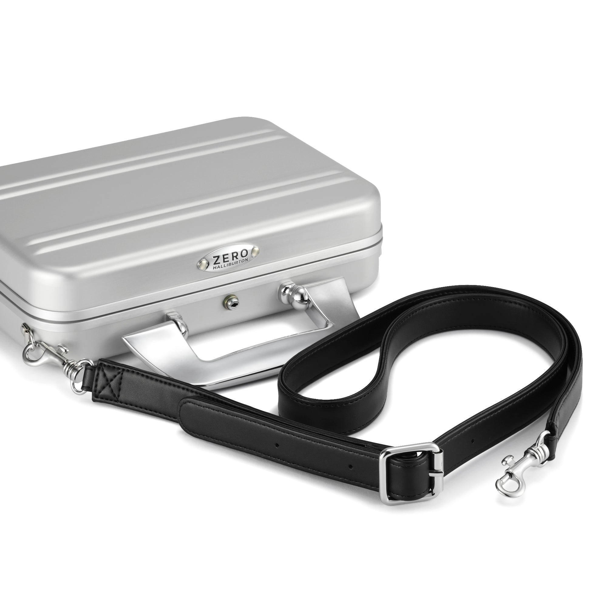 Zero Halliburton Small Aluminum Attaché | Mini Shoulder Attaché Case