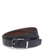 Horseshoe Reversible Saffiano Leather Belt