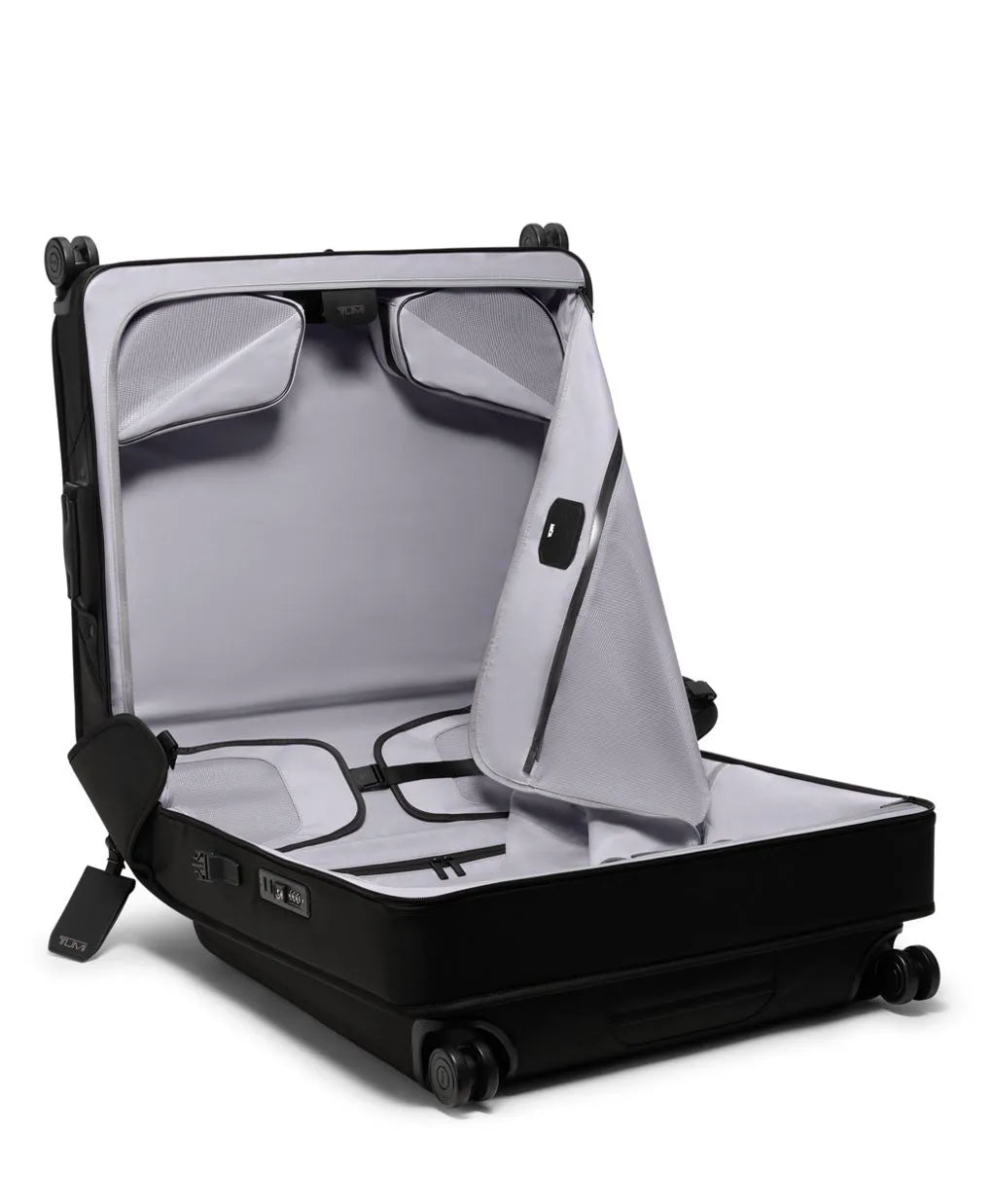 Large Garment Checked Bag