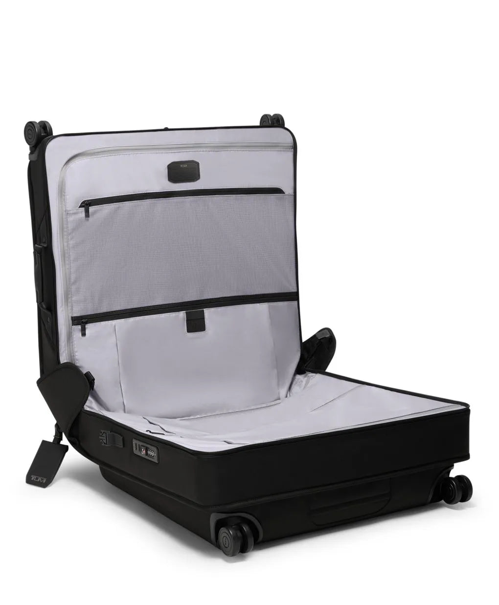 Large Garment Checked Bag