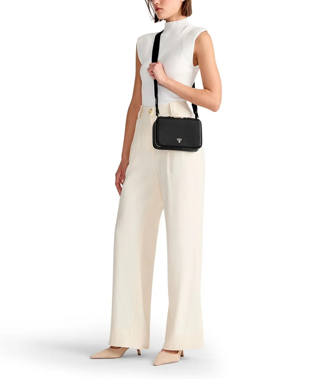Leather Myla Crossbody