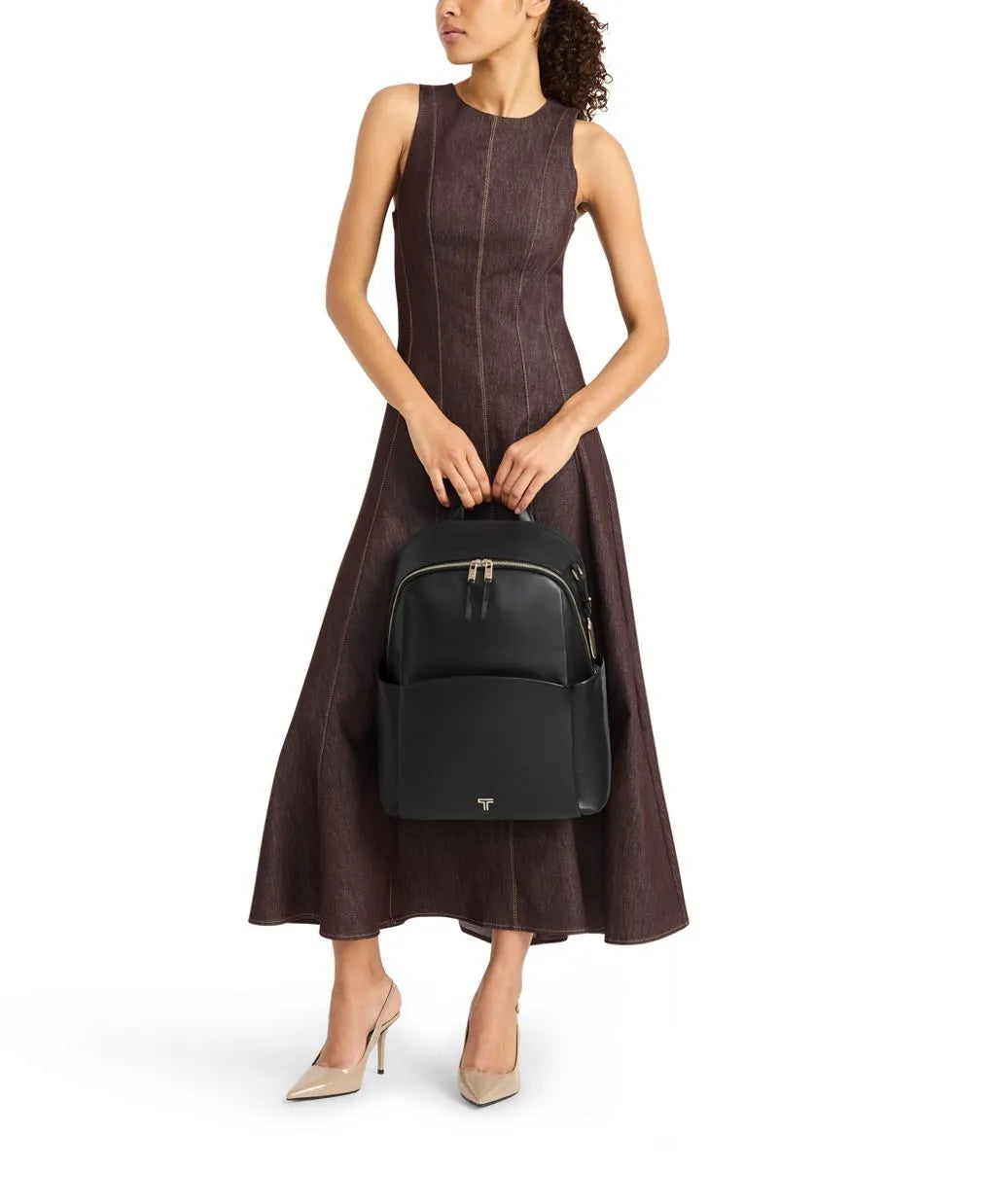 Leather Raina Large Backpack