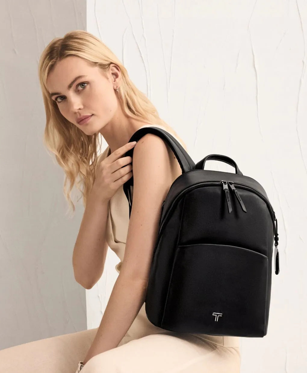 Leather Raina Large Backpack