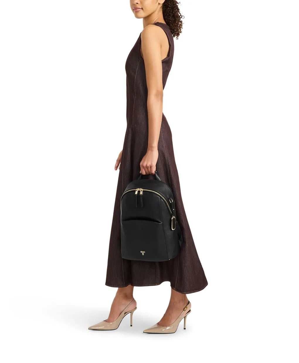 Leather Raina Medium Backpack
