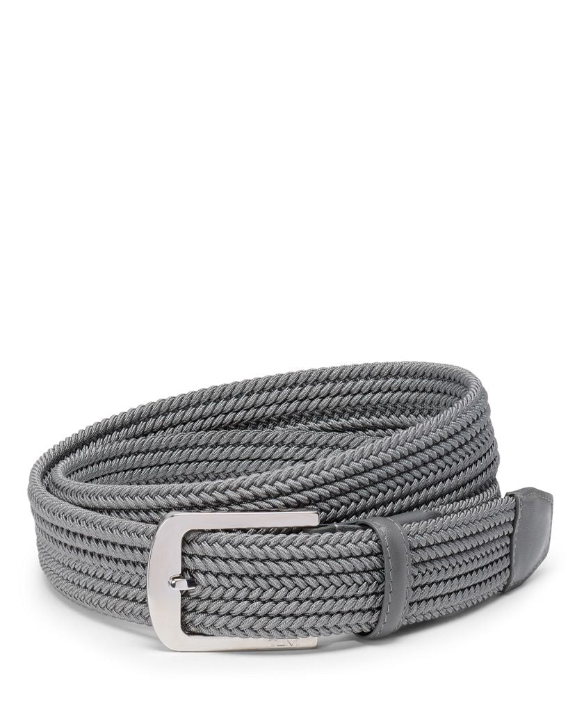 Rounded Rectangle Woven Belt 35mm