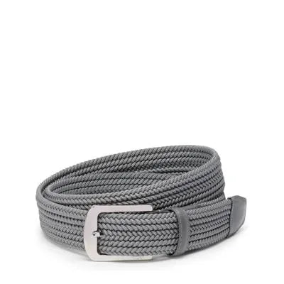 Rounded Rectangle Woven Belt 35mm