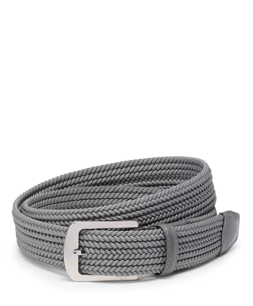 Rounded Rectangle Woven Belt 35mm