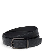 T-Embossed Reversible Leather Belt 35mm