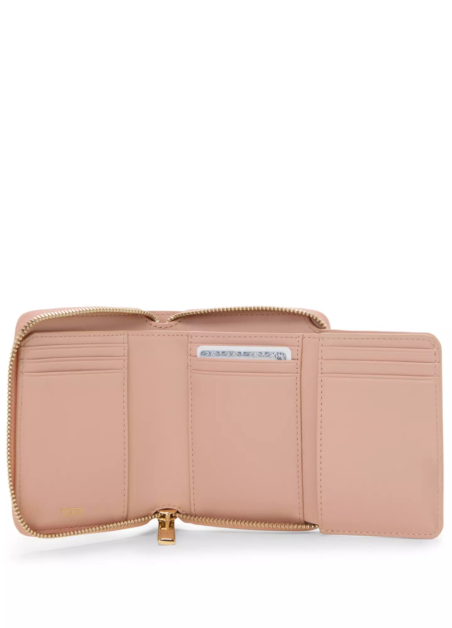 Trifold Zip-Around Wallet