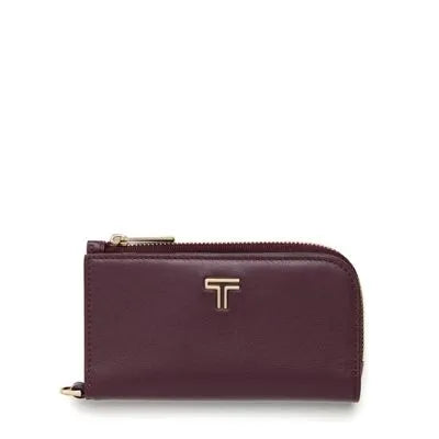 Belden L-Zip Leather Card Case Wallet