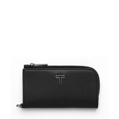Belden L-Zip Leather Card Case Wallet
