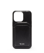 TUMI Magnet Wallet Case for iPhone 13 Pro Black