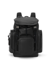 Small Griffen Leather Flap Backpack