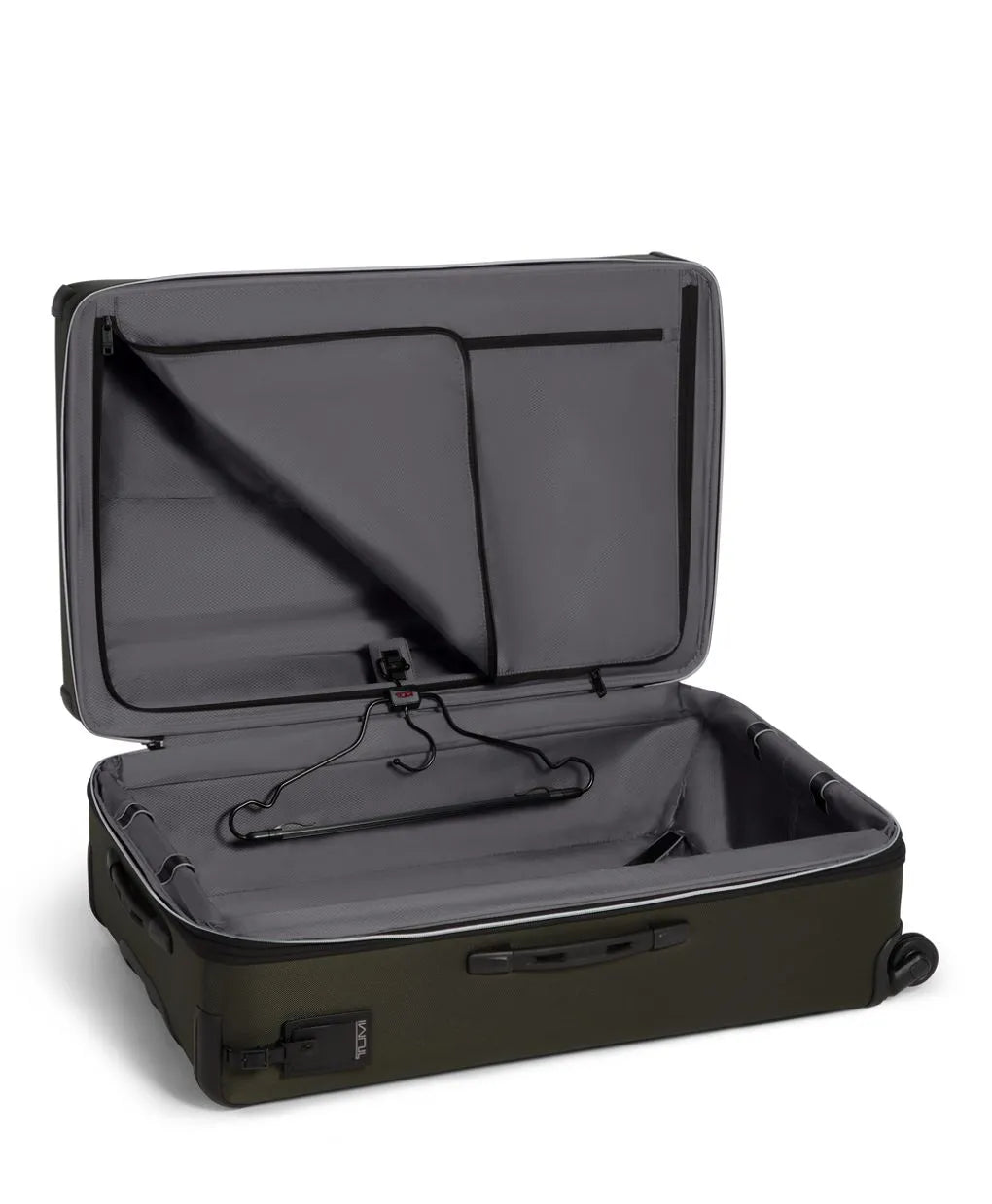 X-Large Front Pocket Expandable Checked